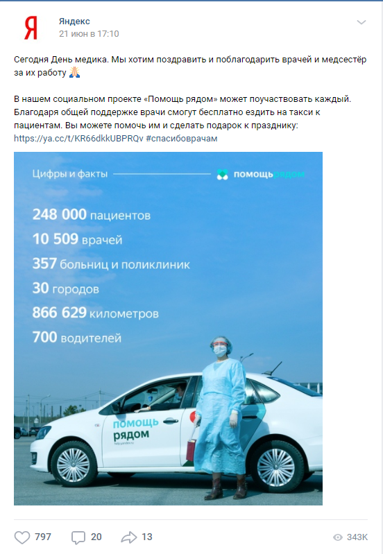 Яндекс и День медика