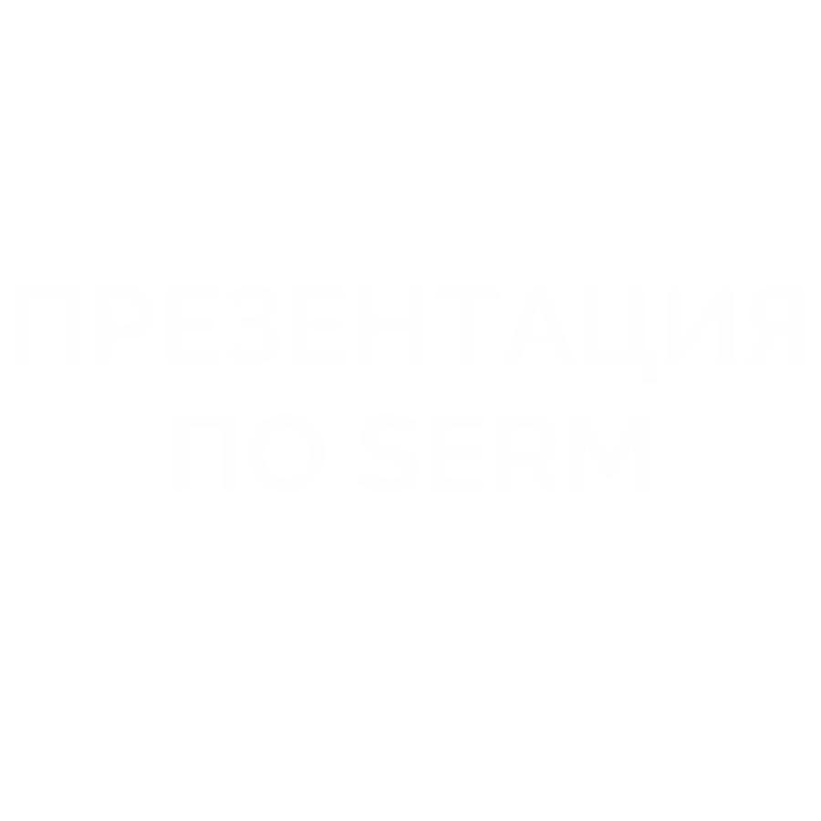 Презентация по SERM